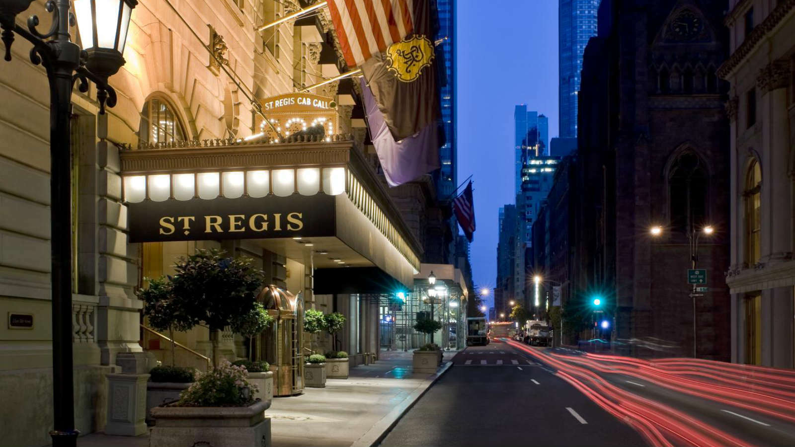 The St. Regis New York Hotell Exteriör bild